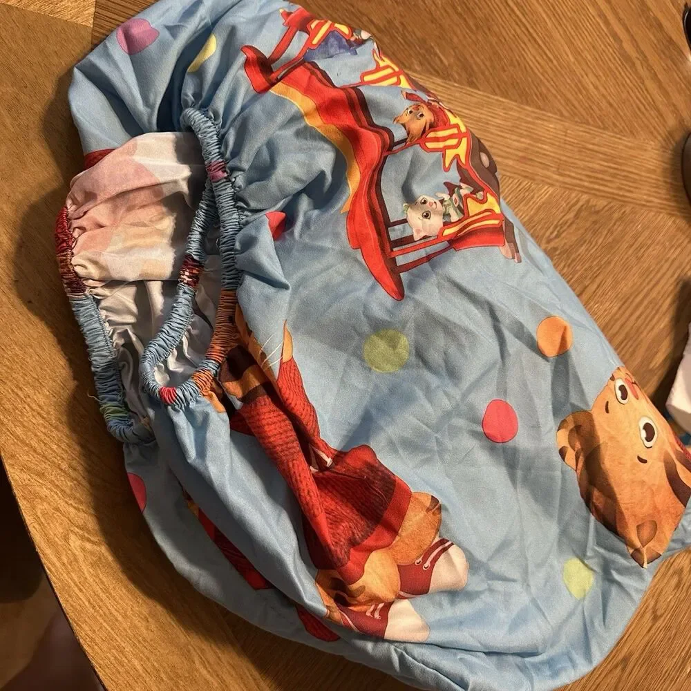 Daniel Tiger Treehouse Pals Twin Comforter Sheet Set 4pc Bedding Jay Franco